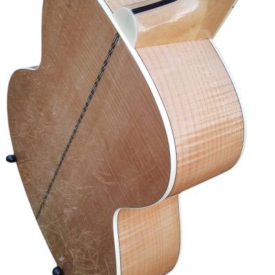 Custom Crown SJ200 Elvis Natural Studio Acoustic Electric Guitar Moustache Bridge - Image 9