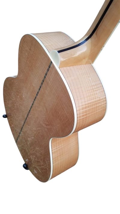 Custom Crown SJ200 Elvis Natural Studio Acoustic Electric Guitar Moustache Bridge - Image 9