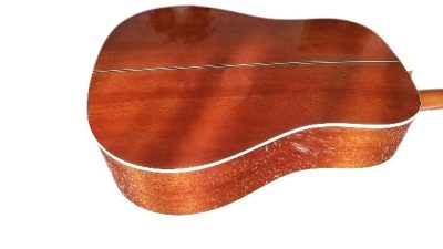 Custom Crown J160E Cherry Sunburst Magnetic Pickup Acoustic Electric Guitar - Image 2