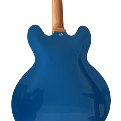 Custom Crown Riviera ES333 Tom DeLonge Pelham Blue Fhole Semi Hollow Jazz Guitar - Image 4