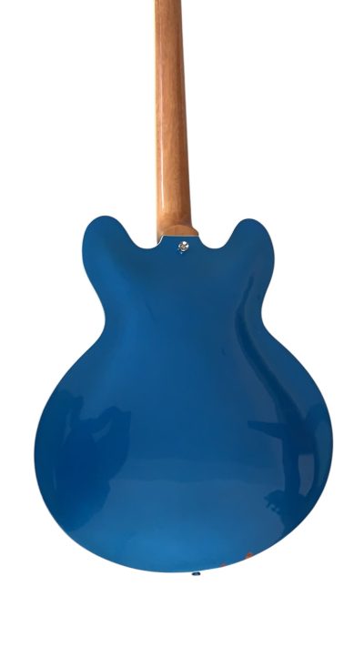 Custom Crown Riviera ES333 Tom DeLonge Pelham Blue Fhole Semi Hollow Jazz Guitar - Image 4