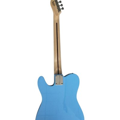 Custom Regent Thinline Fhole Blue Electric Guitar Lightning Inlay - Image 6