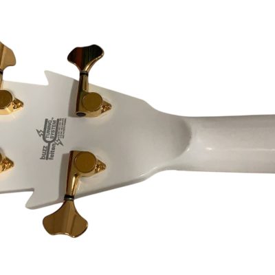 Custom Aurelius Bootsy Pink Crystal Space 4 String LED Bass Five Pickups MEC Pickups Option - Image 8