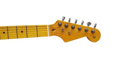 Custom Regent Natural Ash Wood Body Electric Guitar - Image 8