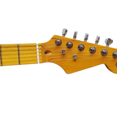 Custom Regent Natural Ash Wood Body Electric Guitar - Image 8