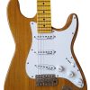 Custom Regent Natural Ash Wood Body Electric Guitar