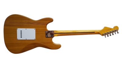 Custom Regent Natural Ash Wood Body Electric Guitar - Image 6