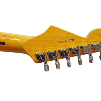 Custom Regent Natural Ash Wood Body Electric Guitar - Image 5