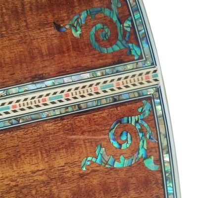 Custom Vertex 1833 D45 Solid Koa Top And Ply Koa Back And Sides Acoustic Electric Guitar - Image 12