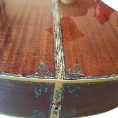 Custom Vertex 1833 D45 Solid Koa Top And Ply Koa Back And Sides Acoustic Electric Guitar - Image 11