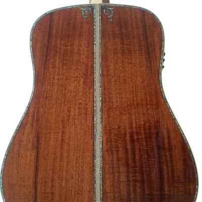 Custom Vertex 1833 D45 Solid Koa Top And Ply Koa Back And Sides Acoustic Electric Guitar - Image 8