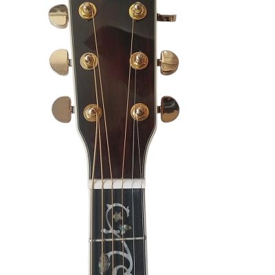 Custom Vertex 1833 D45 Solid Koa Top And Ply Koa Back And Sides Acoustic Electric Guitar - Image 5