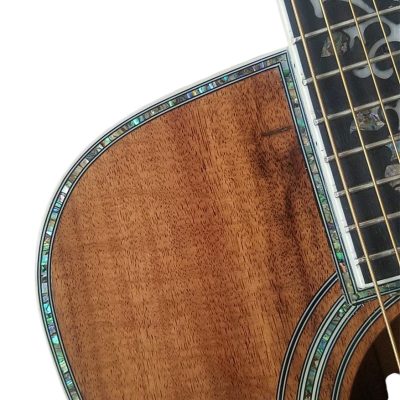 Custom Vertex 1833 D45 Solid Koa Top And Ply Koa Back And Sides Acoustic Electric Guitar - Image 4