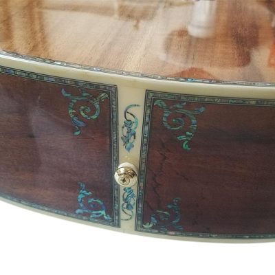 Custom Vertex 1833 D45 Solid Koa Top Ply Koa Back And Sides Acoustic Electric Guitar - Image 8