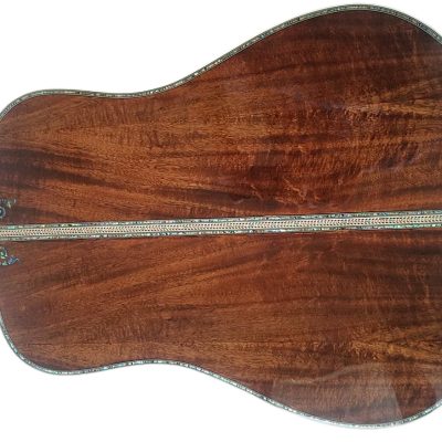 Custom Vertex 1833 D45 Solid Koa Top Ply Koa Back And Sides Acoustic Electric Guitar - Image 5