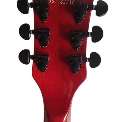 Custom Obsidian Deluxe EC1000 Eclipse Electric Guitar See Thru Black Cherry - Image 10