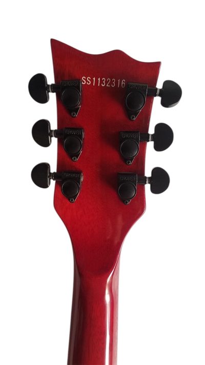 Custom Obsidian Deluxe EC1000 Eclipse Electric Guitar See Thru Black Cherry - Image 10