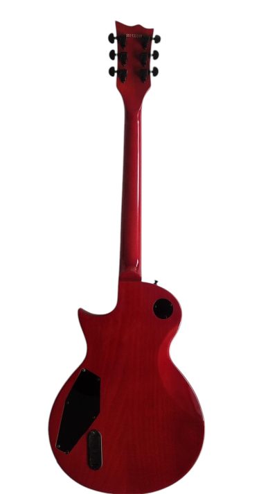 Custom Obsidian Deluxe EC1000 Eclipse Electric Guitar See Thru Black Cherry - Image 8