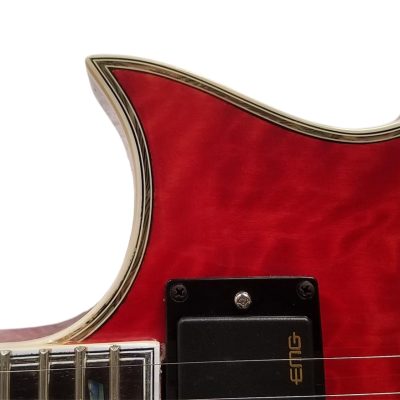 Custom Obsidian Deluxe EC1000 Eclipse Electric Guitar See Thru Black Cherry - Image 6