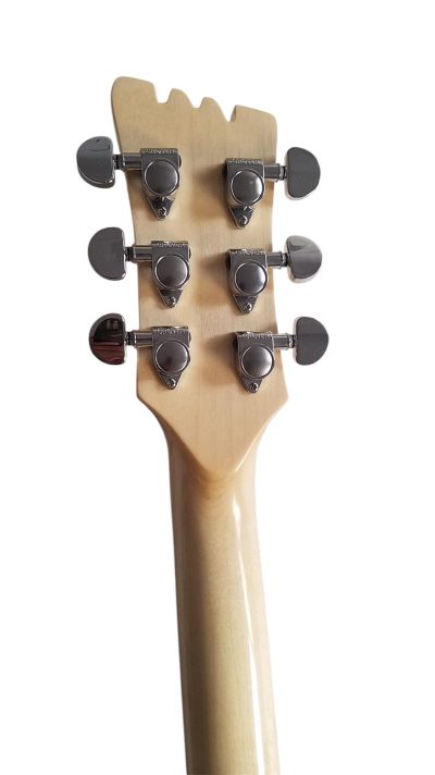 Custom Sapphire Ventures Johnny White Electric Guitar - Image 3
