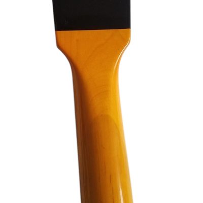 Custom Forge Jack Orange Burst Daniels Bottle 4 String Headless Bass - Image 3