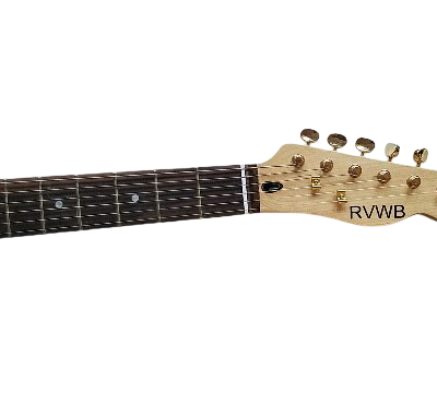 Custom Regent Tiger Maple TopTortoise Brown Pearl Pickguard 6 String Electric Guitar - Image 3