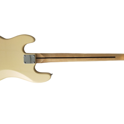 Custom Regent Mike Dirnt Aged Olympic White 4 String Precision Bass - Image 5