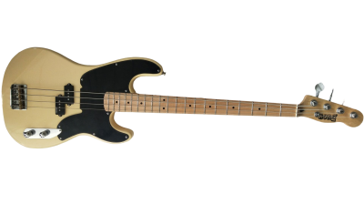 Custom Regent Mike Dirnt Aged Olympic White 4 String Precision Bass - Image 7