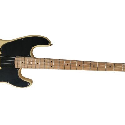 Custom Regent Mike Dirnt Aged Olympic White 4 String Precision Bass - Image 7