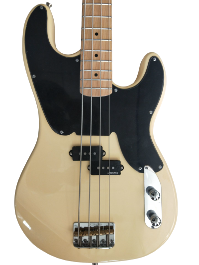 Custom Regent Mike Dirnt Aged Olympic White 4 String Precision Bass