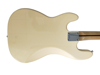 Custom Regent Mike Dirnt Aged Olympic White 4 String Precision Bass - Image 3