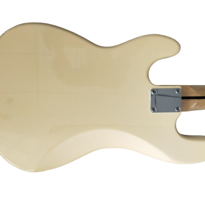Custom Regent Mike Dirnt Aged Olympic White 4 String Precision Bass - Image 3
