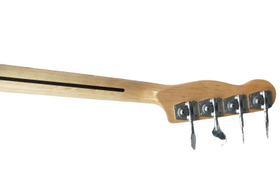 Custom Regent Mike Dirnt Aged Olympic White 4 String Precision Bass - Image 6