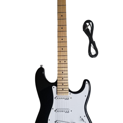 Custom Regent Clapton Black 6 String Maple Fretboard Electric Guitar - Image 7