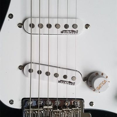 Custom Regent Clapton Black 6 String Maple Fretboard Electric Guitar - Image 8