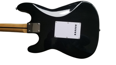 Custom Regent Clapton Black 6 String Maple Fretboard Electric Guitar - Image 6