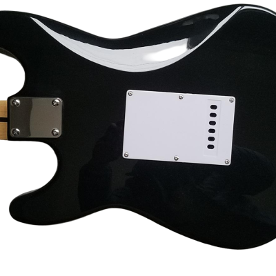 Custom Regent Clapton Black 6 String Maple Fretboard Electric Guitar - Image 6