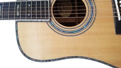 Custom Vertex D45 Natural Finish Solid Spruce Top Acoustic Guitar - Image 6
