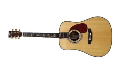 Custom Vertex D45 Natural Finish Solid Spruce Top Acoustic Guitar - Image 2
