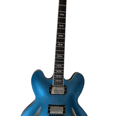 Custom Crown DG335 Dave Grohl Pelham Blue Diamond Electric Guitar - Image 2