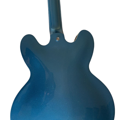 Custom Crown DG335 Dave Grohl Pelham Blue Diamond Electric Guitar - Image 6