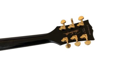 Custom Crown Peter Frampton Black Beauty 6 String Electric Guitar 3 Pickups - Image 6