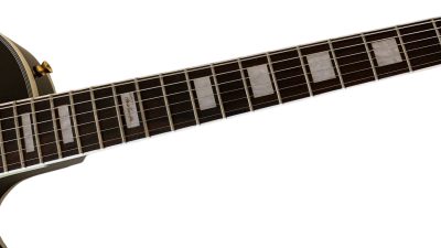 Custom Crown Peter Frampton Black Beauty 6 String Electric Guitar 3 Pickups - Image 4