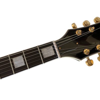 Custom Crown Peter Frampton Black Beauty 6 String Electric Guitar 3 Pickups - Image 3