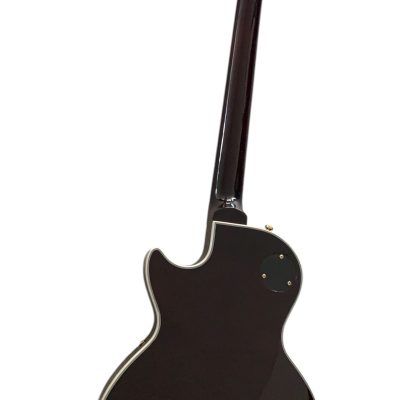 Custom Crown Tobacco Sunburst Flame Maple Top Guitar Black Pickguard - Image 4