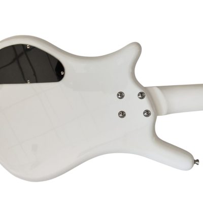 Custom Pulse Corvette Prince White 4 String Bass Thumb One Eye - Image 8