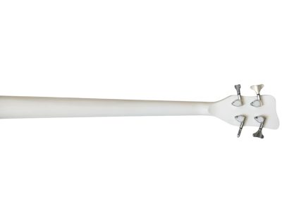 Custom Pulse Corvette Prince White 4 String Bass Thumb One Eye - Image 5