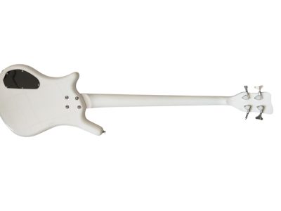 Custom Pulse Corvette Prince White 4 String Bass Thumb One Eye - Image 3
