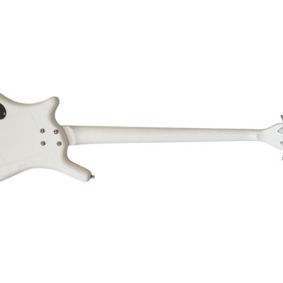 Custom Pulse Corvette Prince White 4 String Bass Thumb One Eye - Image 3