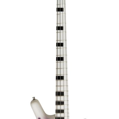 Custom Pulse Corvette Prince White 4 String Bass Thumb One Eye - Image 2